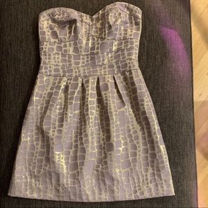 American Eagle Outfitters-Strapless Cocktail Dress